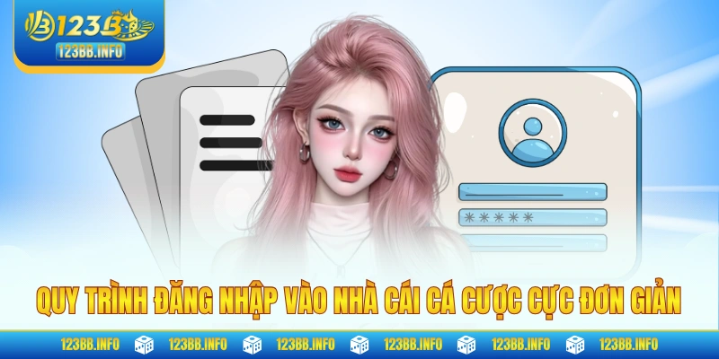 Quy trình đăng nhập vào nhà cái cá cược cực đơn giản